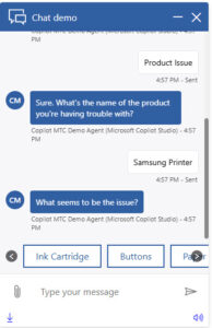 Product information collected