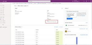 Powerautomate initial Flow Details page showing the current Owner's plan