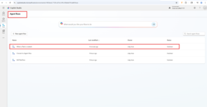 Converted Flow Under Agent Flows