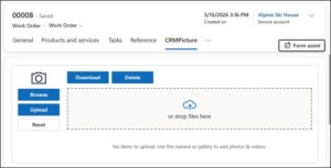 CRM Picture Pro Live Capture button