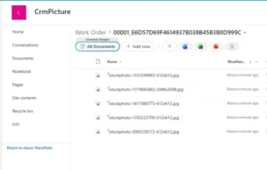 CRM Picture flexible storage configuration for SharePoint, Azure Blob, and Dataverse