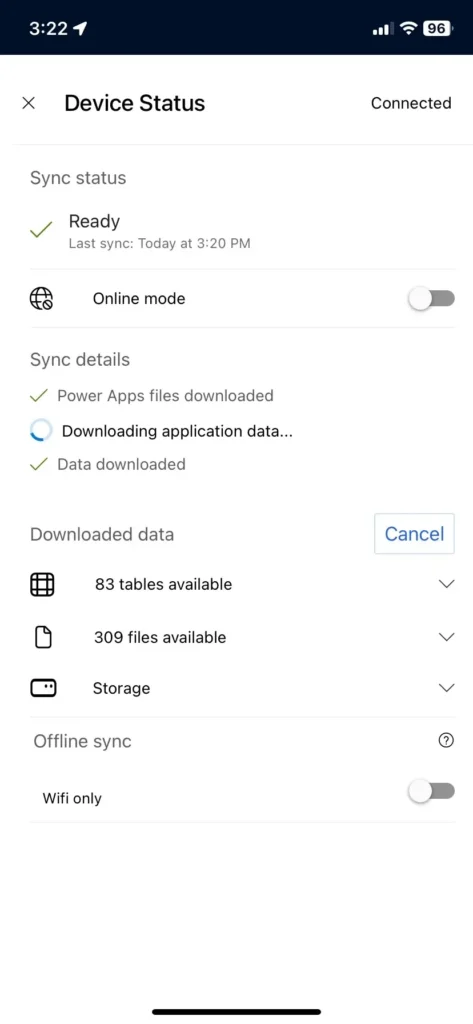 Dynamics 365 Field Service mobile app in offline mode
