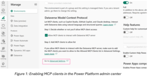 Enabling MCP clients in the Power Platform admin center
