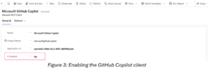 Enabling the GitHub Copilot MCP client
