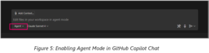 Enabling Agent Mode in GitHub Copilot Chat