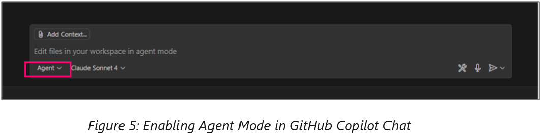 Enabling Agent Mode in GitHub Copilot Chat