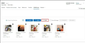 Reset selected images in CRM Picture