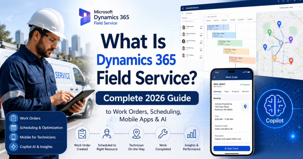 What is Microsoft Dynamics 365 Field Service