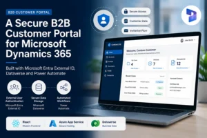 B2B customer portal for Microsoft Dynamics 365 with Entra External ID